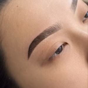 Brow lamination transformation result 3 at Browhaus Sydney